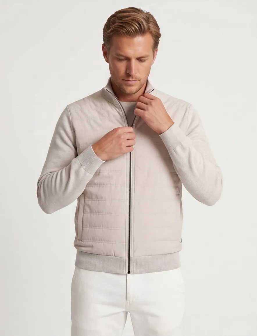 Wit outdoorvest Baileys normale fit