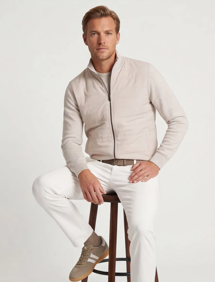 Wit outdoorvest Baileys normale fit