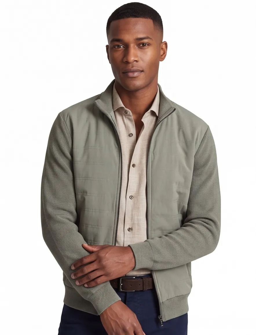 Baileys outdoorvest groen zakken