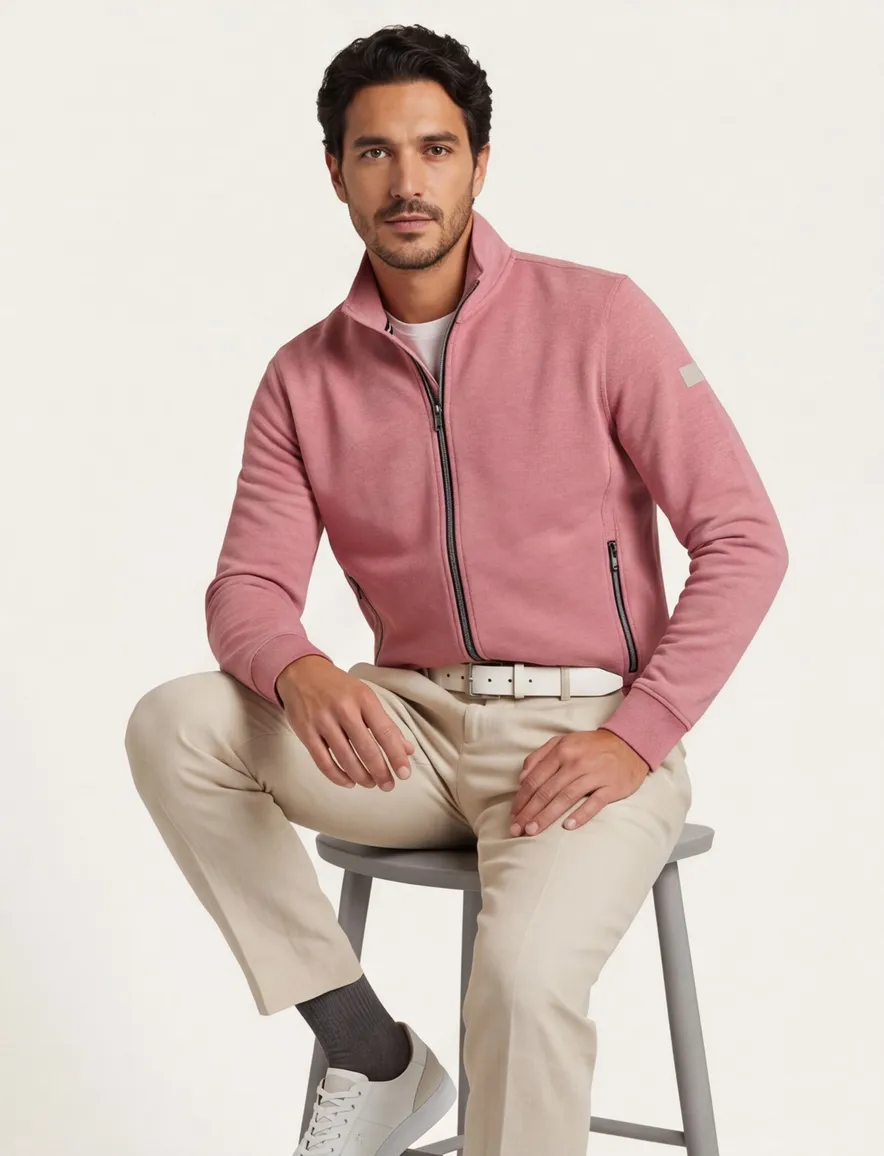 Baileys vest roze katoen