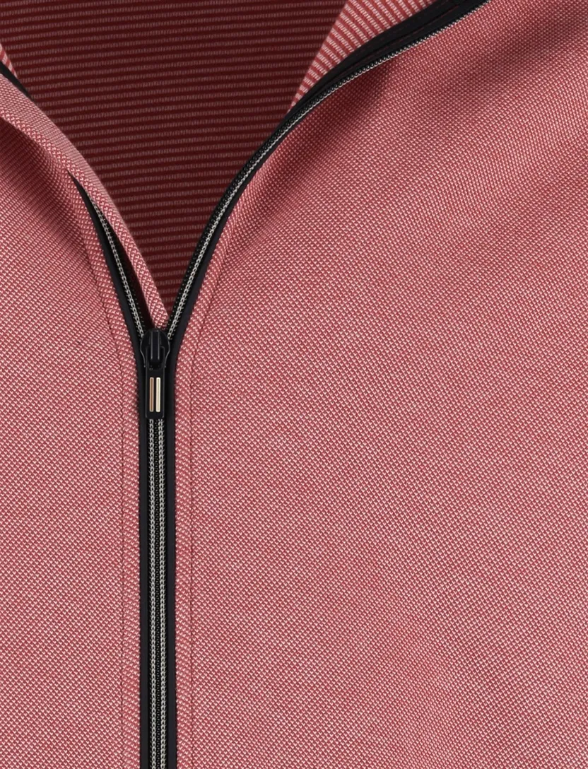 vest Baileys normale fit roze met zwarte rits