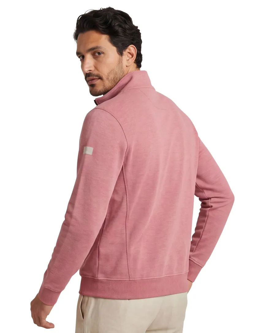 vest Baileys normale fit roze met zwarte rits
