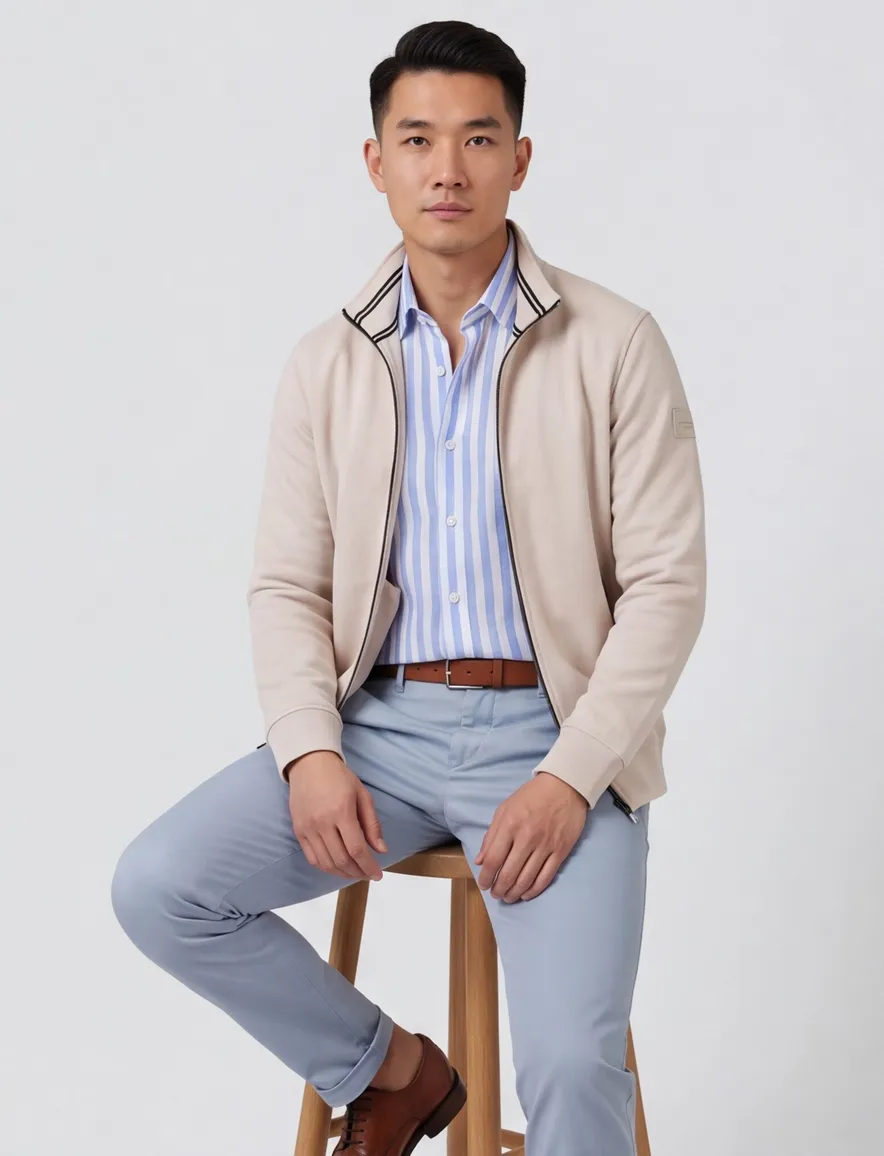 beige vest Baileys zonder capuchon