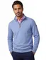 blauwe trui half zip rits Baileys
