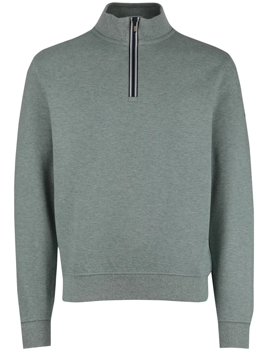 groene trui Baileys half zip