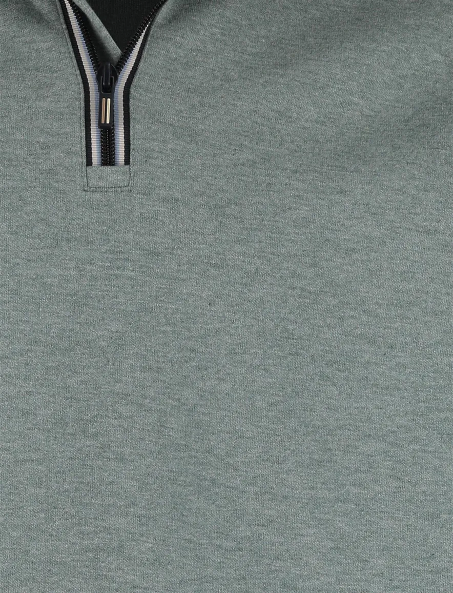 groene trui Baileys half zip