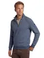 blauwe trui Baileys half zip 100% katoen