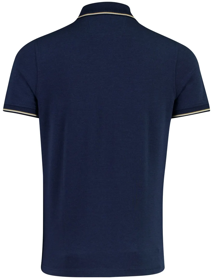 Baileys polo donkerblauw met borstzak