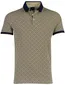 Blauw poloshirt Baileys print grafisch