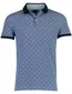 Baileys polo blauw geprint