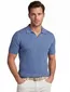 Baileys polo v-hals blauw strepen normale fit