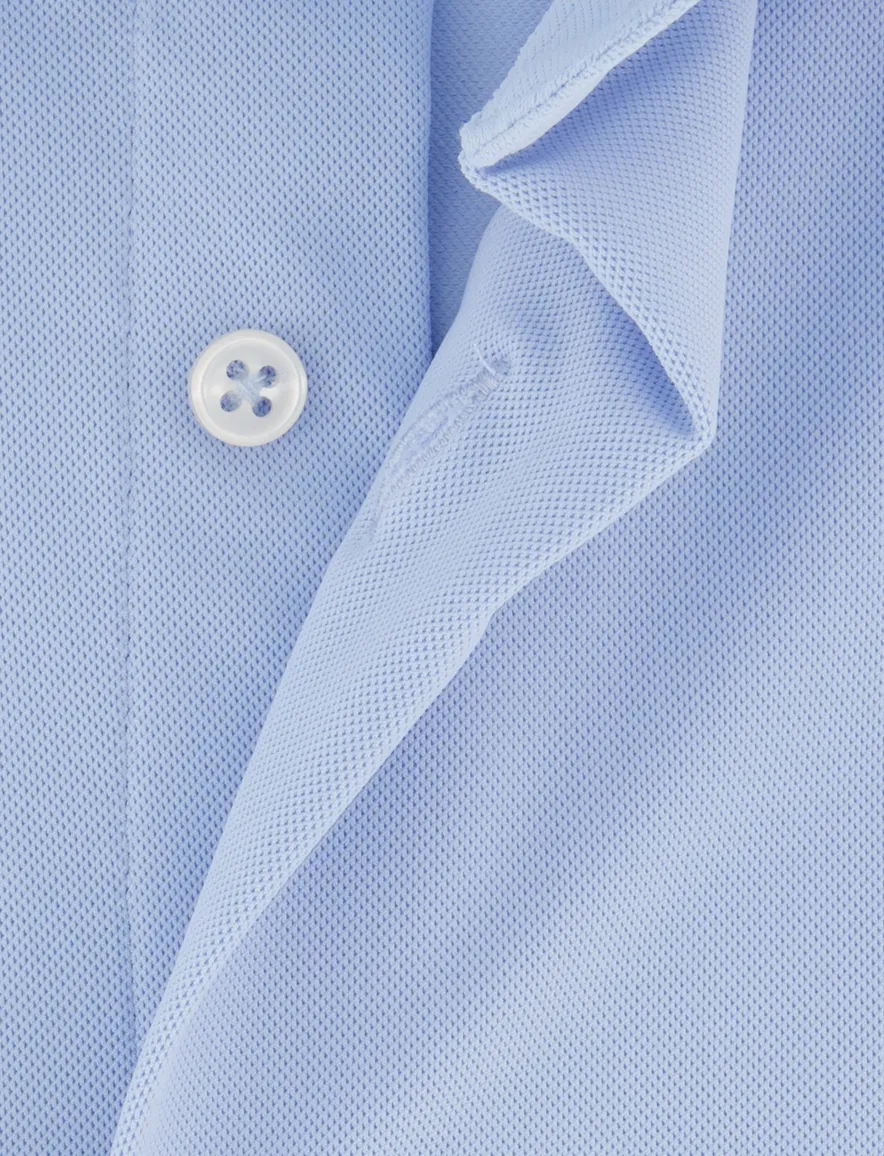 Cavallaro Ratiero slim fit lichtblauw overhemd