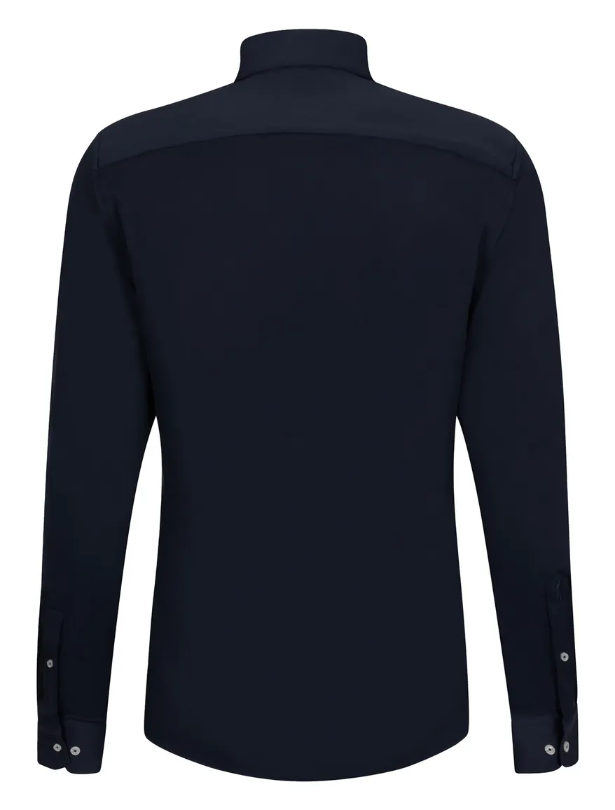 Business overhemd donkerblauw Cavallaro Napoli