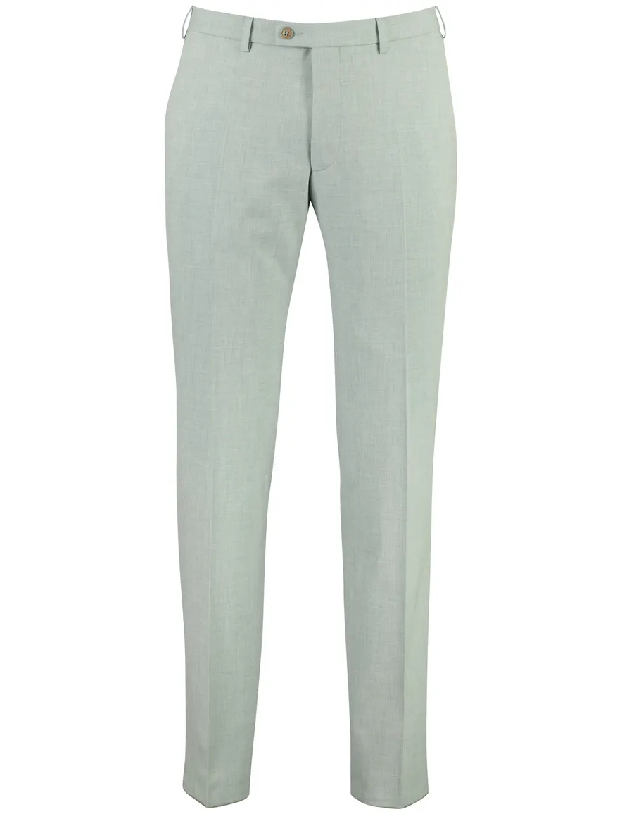 Pantalon mix en match groen Digel slim fit