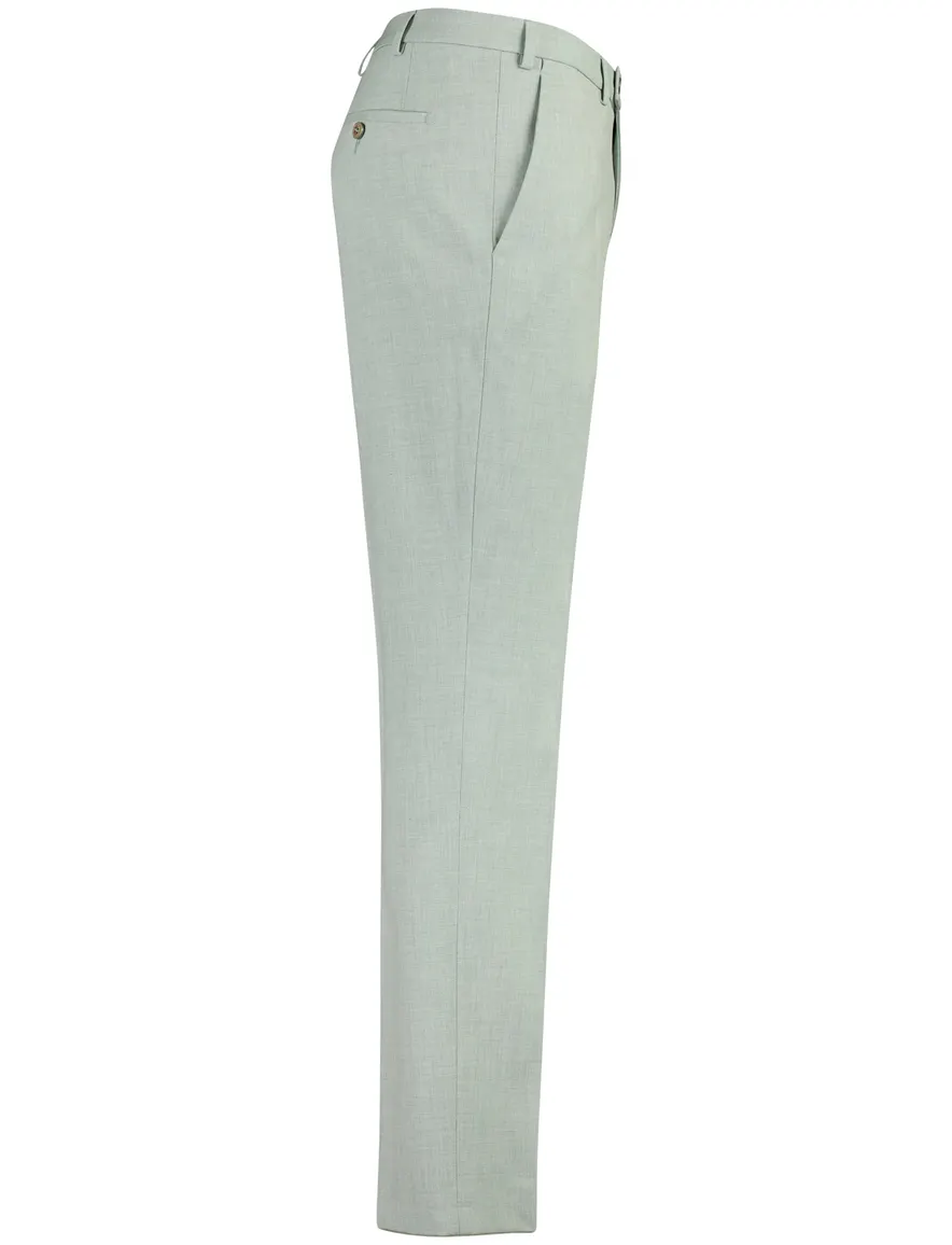 Pantalon mix en match groen Digel slim fit