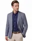 Colbert Digel Modern Fit blauw opgestikte zakken