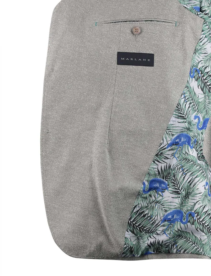 Digel roger summer breeze slim fit grijs gemeleerd colbert