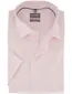OLYMP Comfort Fit overhemd roze korte mouw