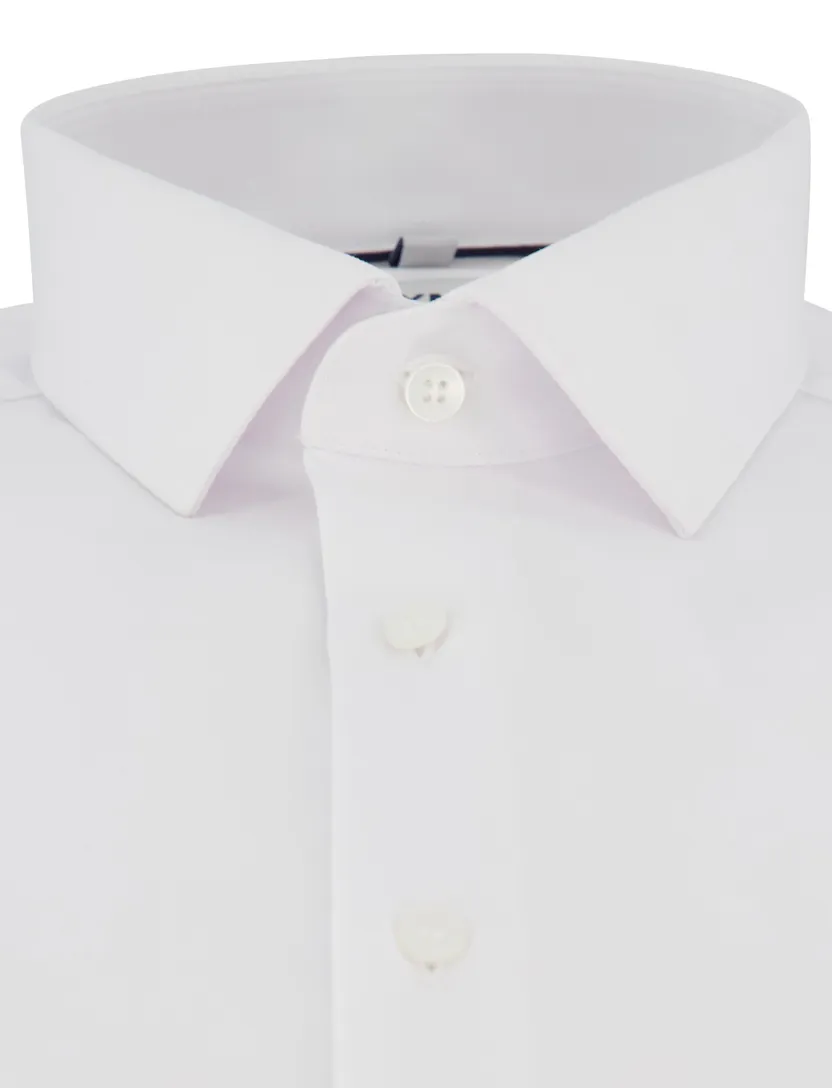 OLYMP Level 5 wit shirt effen climate control Body Fit