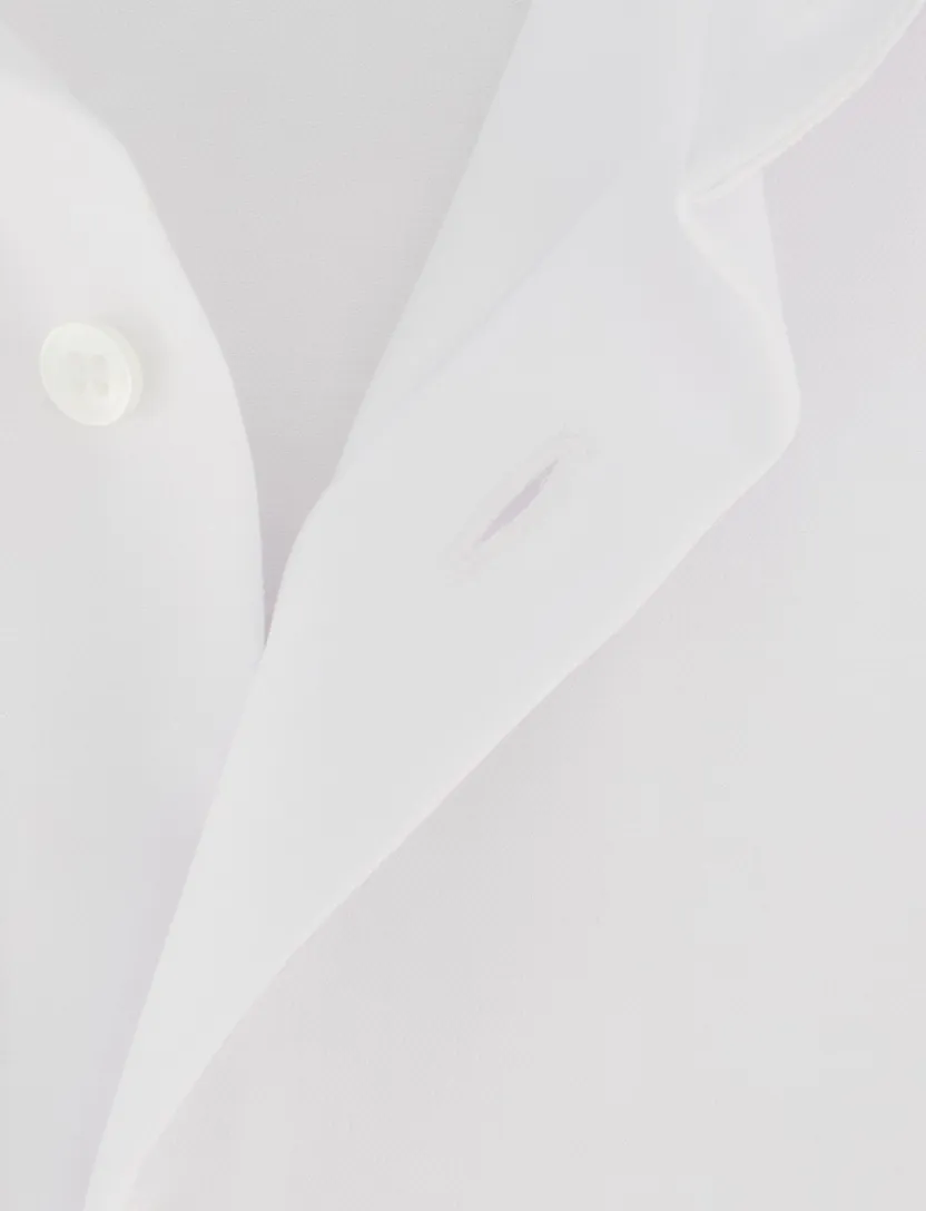 OLYMP Level 5 wit shirt effen climate control Body Fit