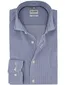 Blauw gestreept mouwlengte 7 overhemd OLYMP Body fit
