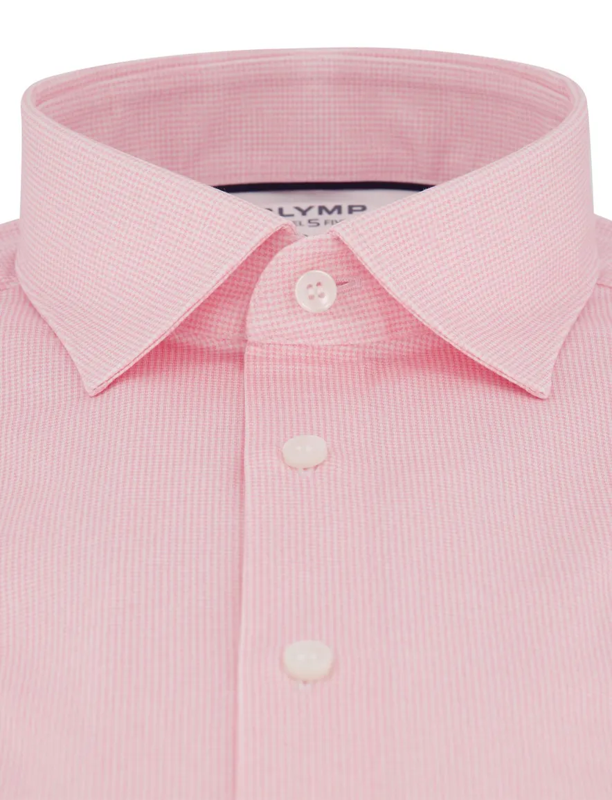 Olymp overhemd roze body fit