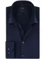 Overhemd super slim fit mouwlengte 7 donkerblauw