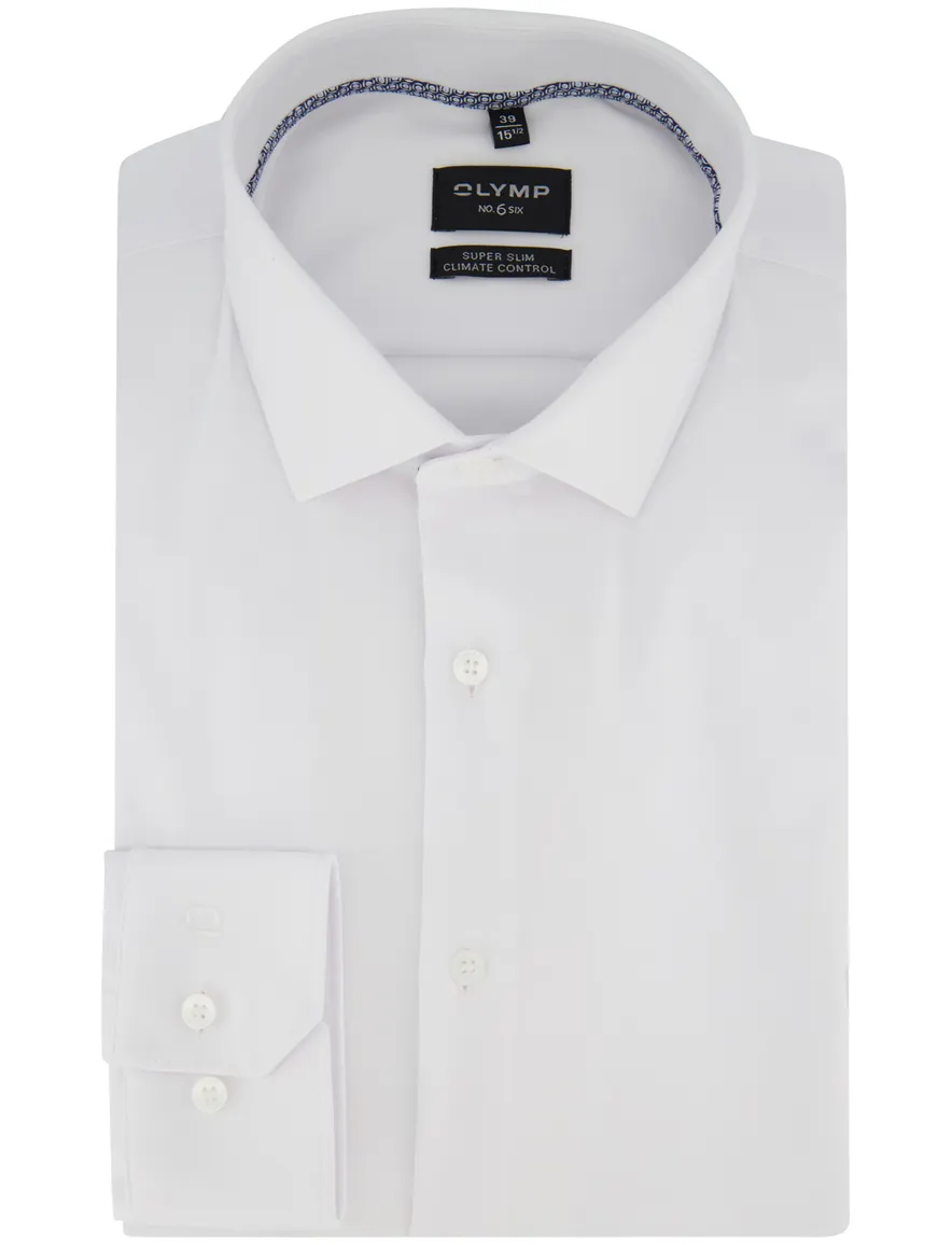 Olymp overhemd wit super slim fit ml7