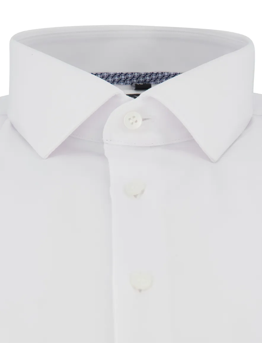 Wit OLYMP super slim fit overhemd mouwlengte 7