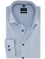 Mouwlengte 7 overhemd OLYMP super slim fit lichtblauw zakelijk