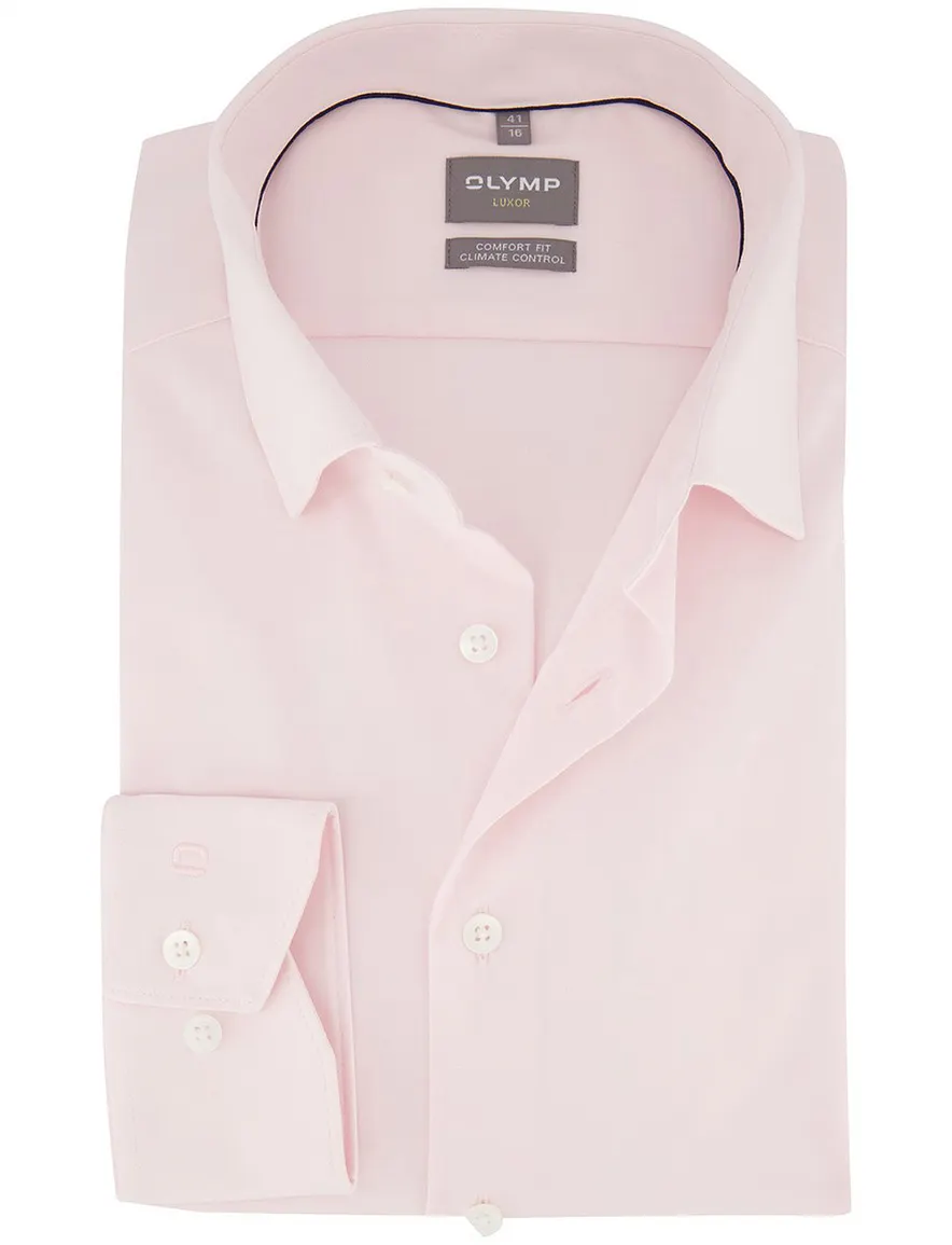 Olymp overhemd roze Comfort Fit