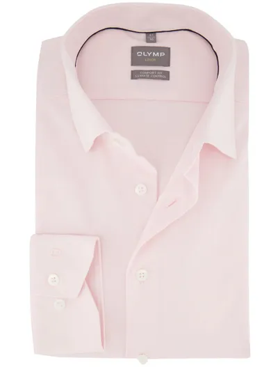 Olymp Overhemd OLYMP Comfort Fit roze