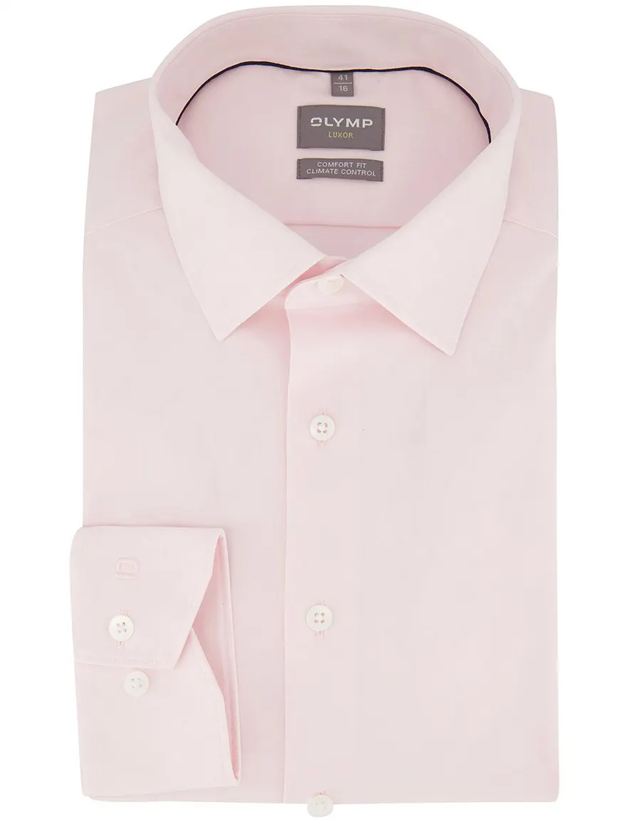 Olymp overhemd roze Comfort Fit