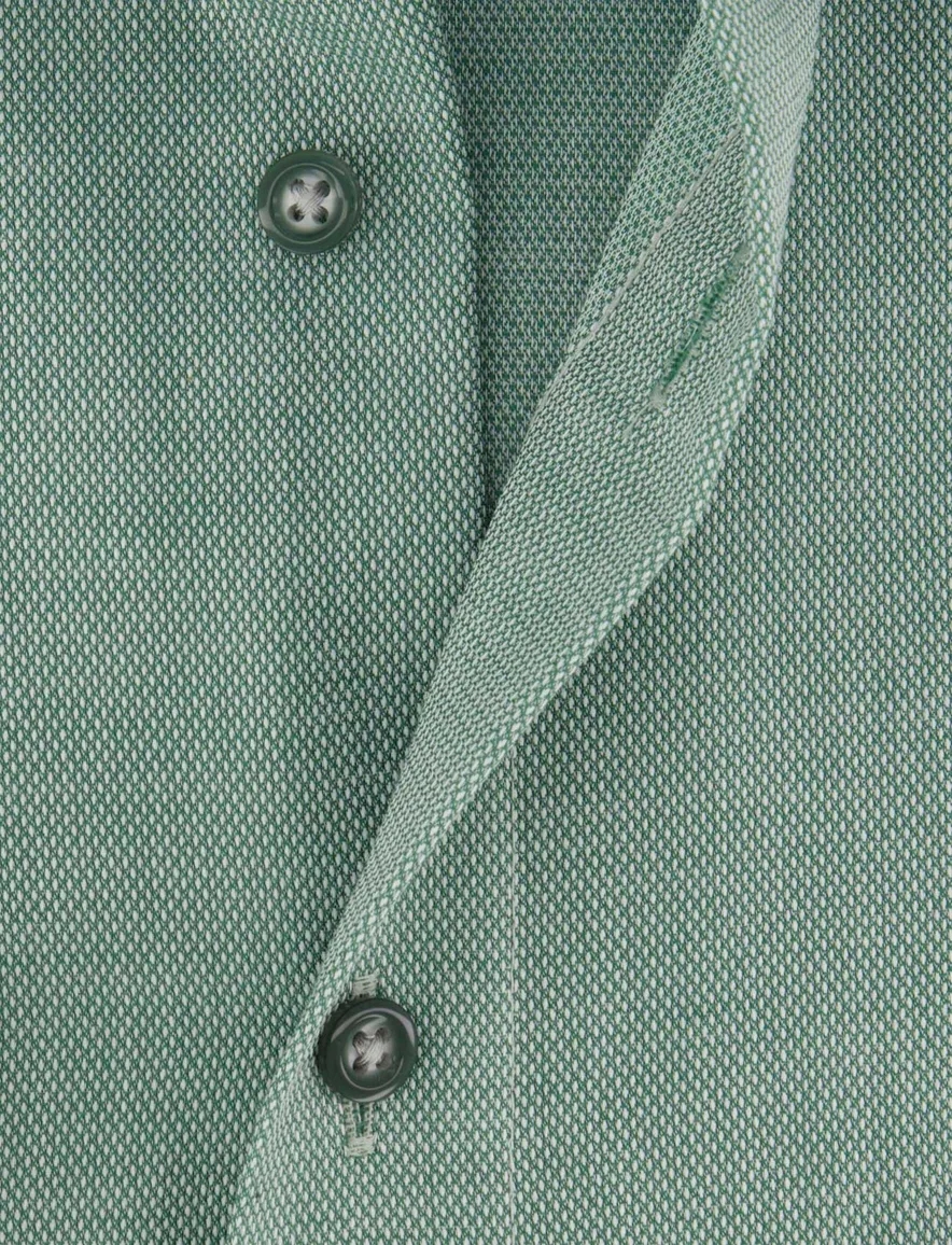 Groene Olymp Luxor Comfort Fit in strijkvrij mouwlengte 7