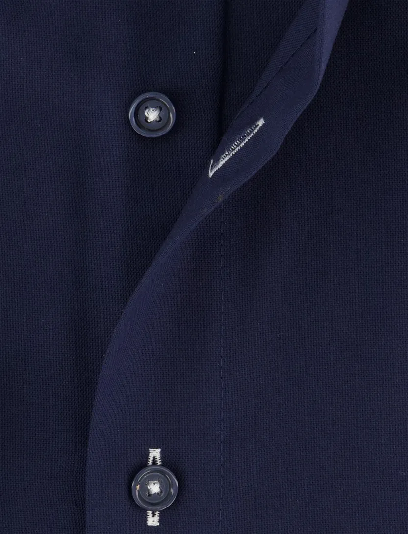 Strijkvrij OLYMP overhemd donkerblauw Comfort Fit