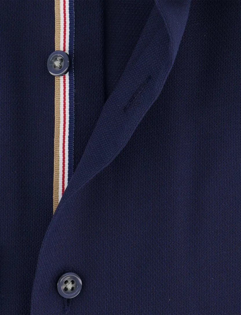 Donkerblauw overhemd OLYMP Modern Fit strijkvrij