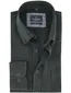 Overhemd casual fit Casa Moda donkergroen gemêleerd button-down