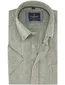 Overhemd Casa Moda Casual fit lichtblauw gemeleerd borstzak