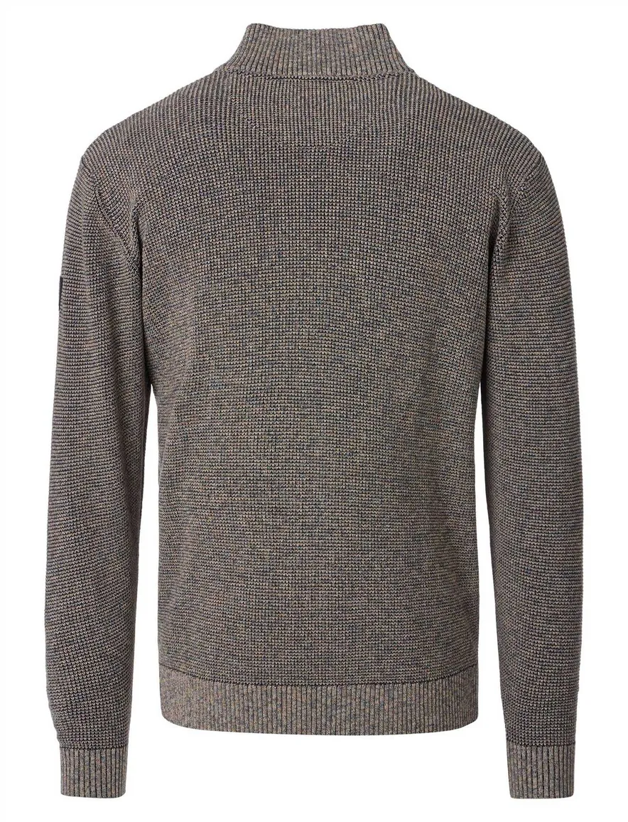 Grijs vest Casa Moda gebreid