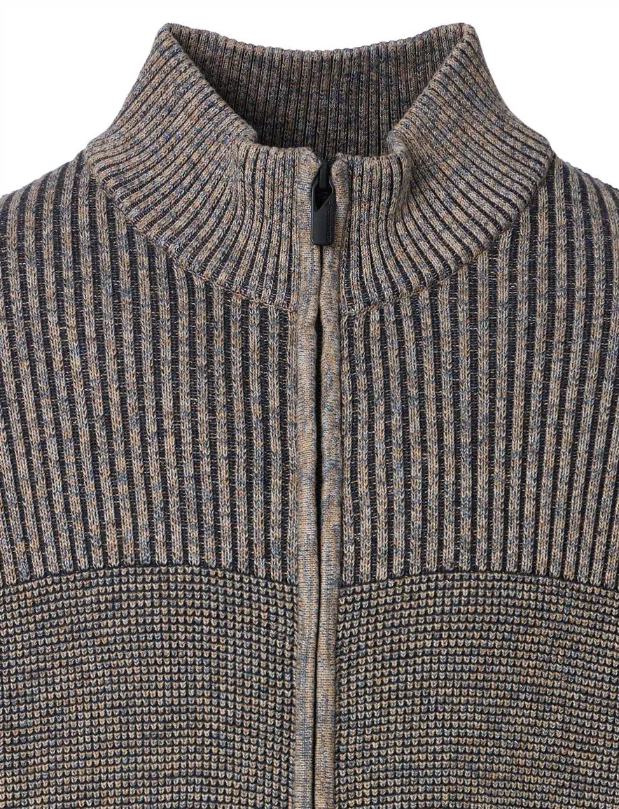 Grijs vest Casa Moda gebreid