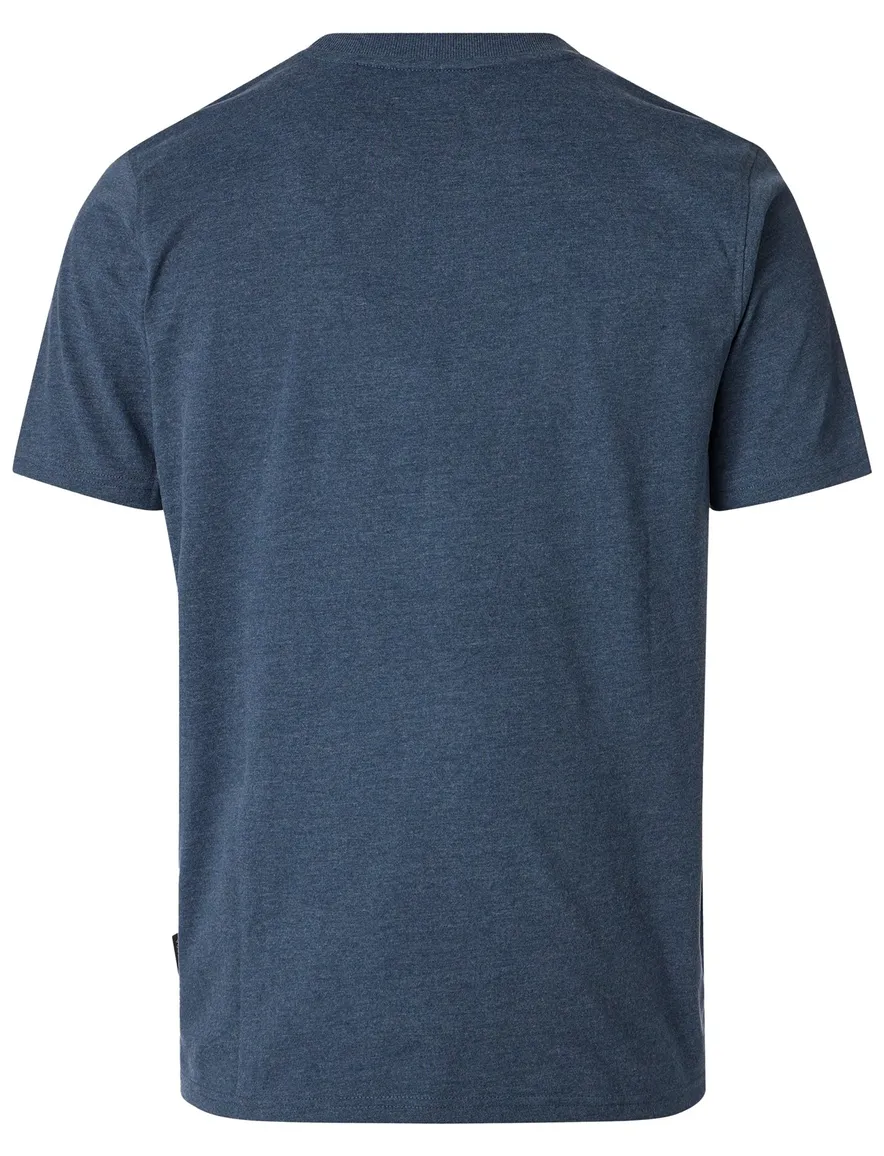 t-shirt blauw korte mouw Casa Moda ronde hals