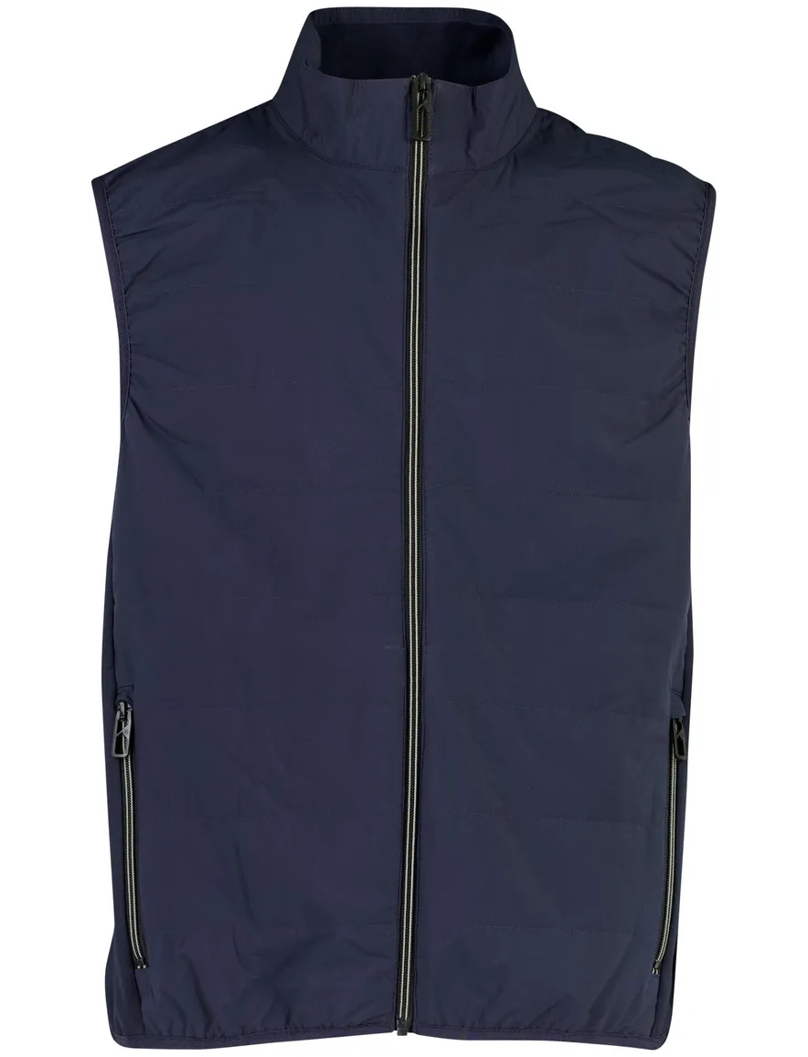 Bodywarmer Casa Moda donkerblauw normale fit