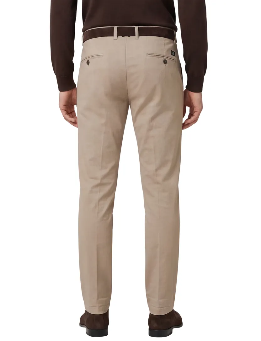 Bruine chino Mason's Torinostyle katoen met omslag