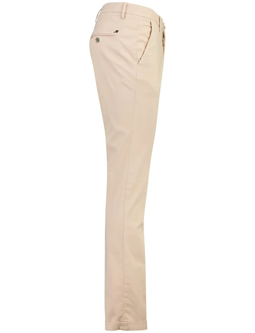 Chino Mason's beige Torino met omslag