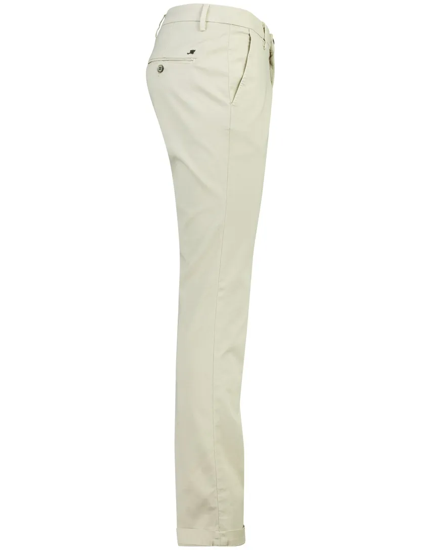 Chino Mason's beige Torino met omslag