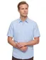 Casa Moda Casual Fit casual overhemd korte mouw lichtblauw