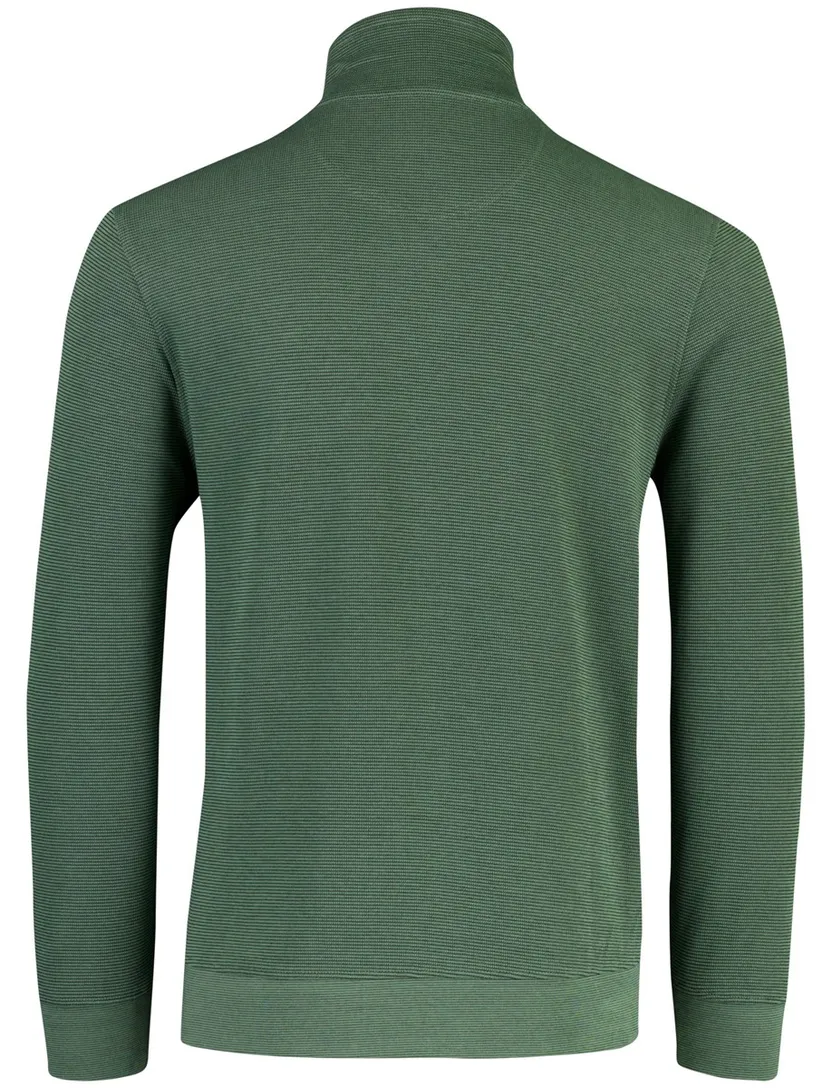 Groen vest met rits Casa Moda