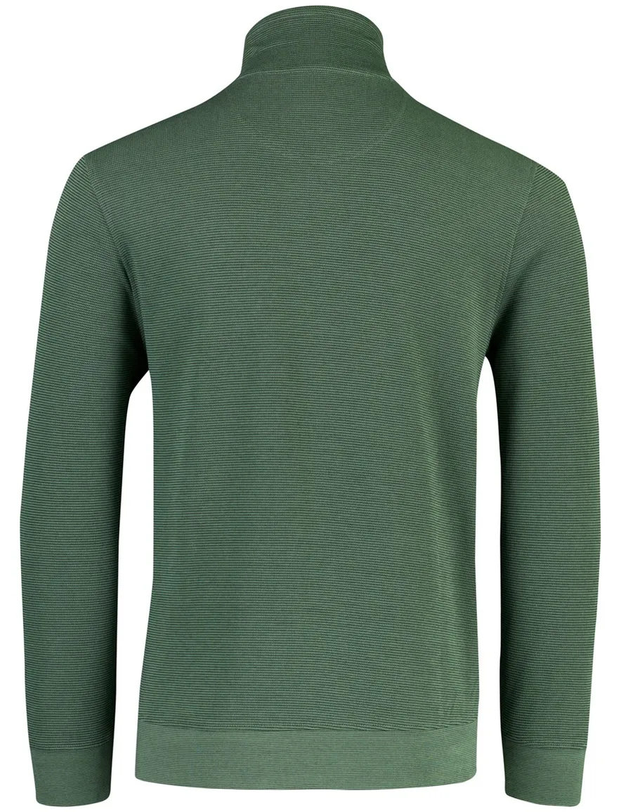 Vest met rits Casa Moda groen