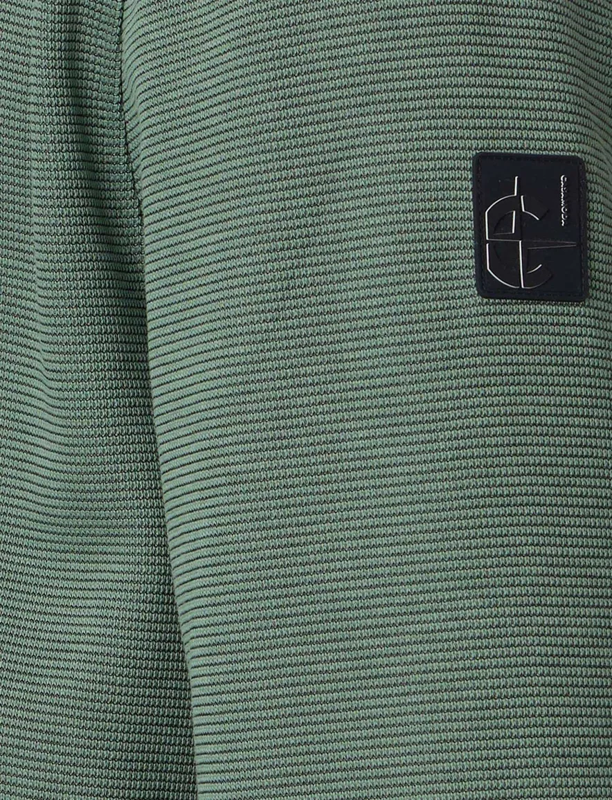 Vest met rits Casa Moda groen