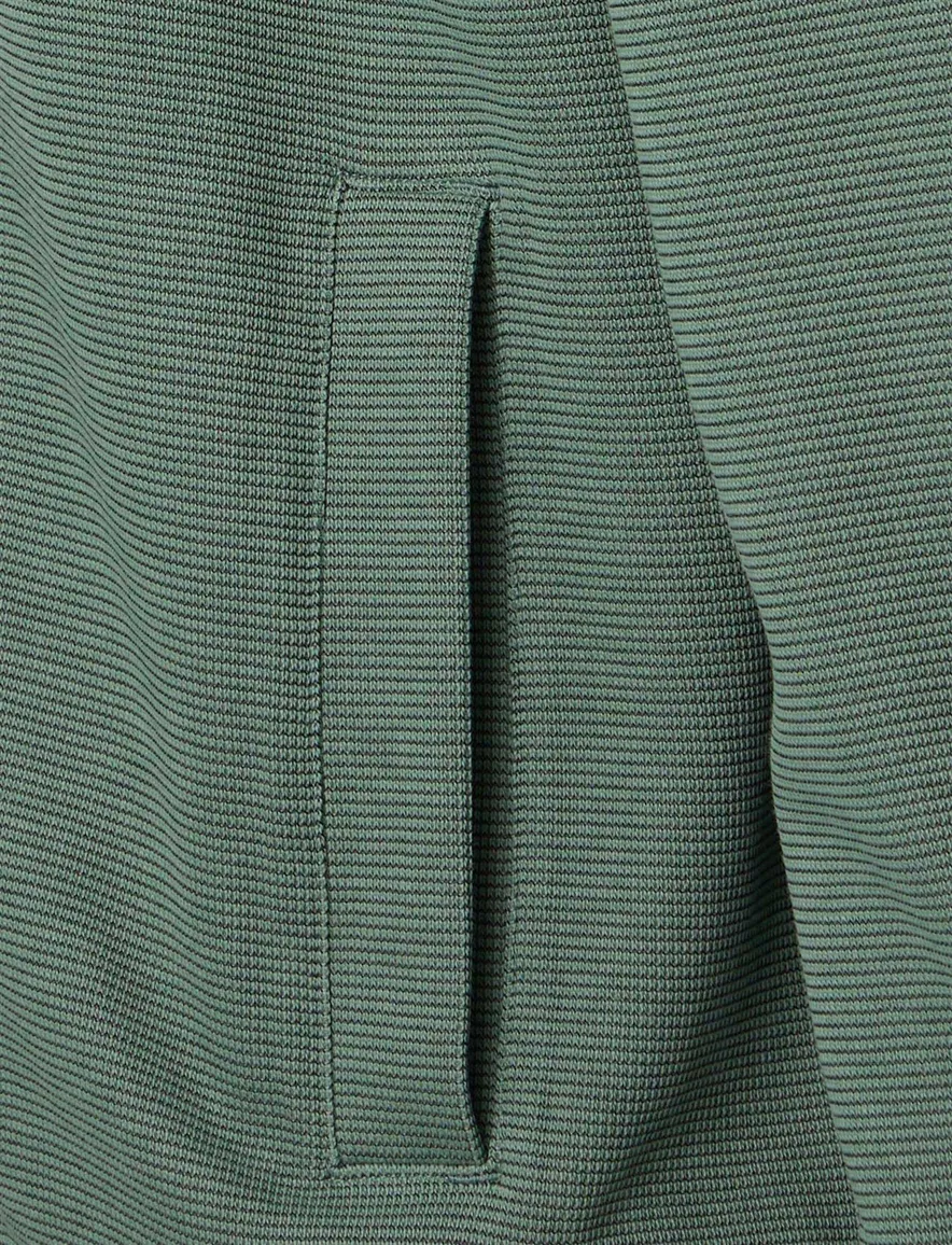 Vest met rits Casa Moda groen